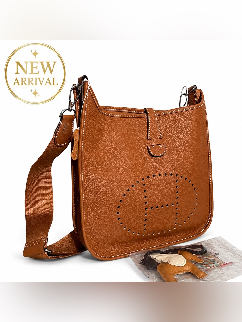🤎 Women’s Tan Leather Crossbody Bag 🤎